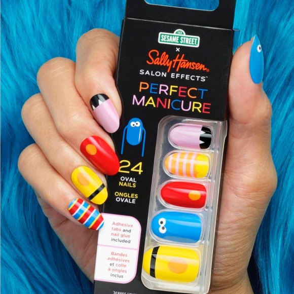 Sesame Street Other - 🧌- Sesame Street Big Bird Elmo Cookie Monster Press On Nails Sally Hansen…